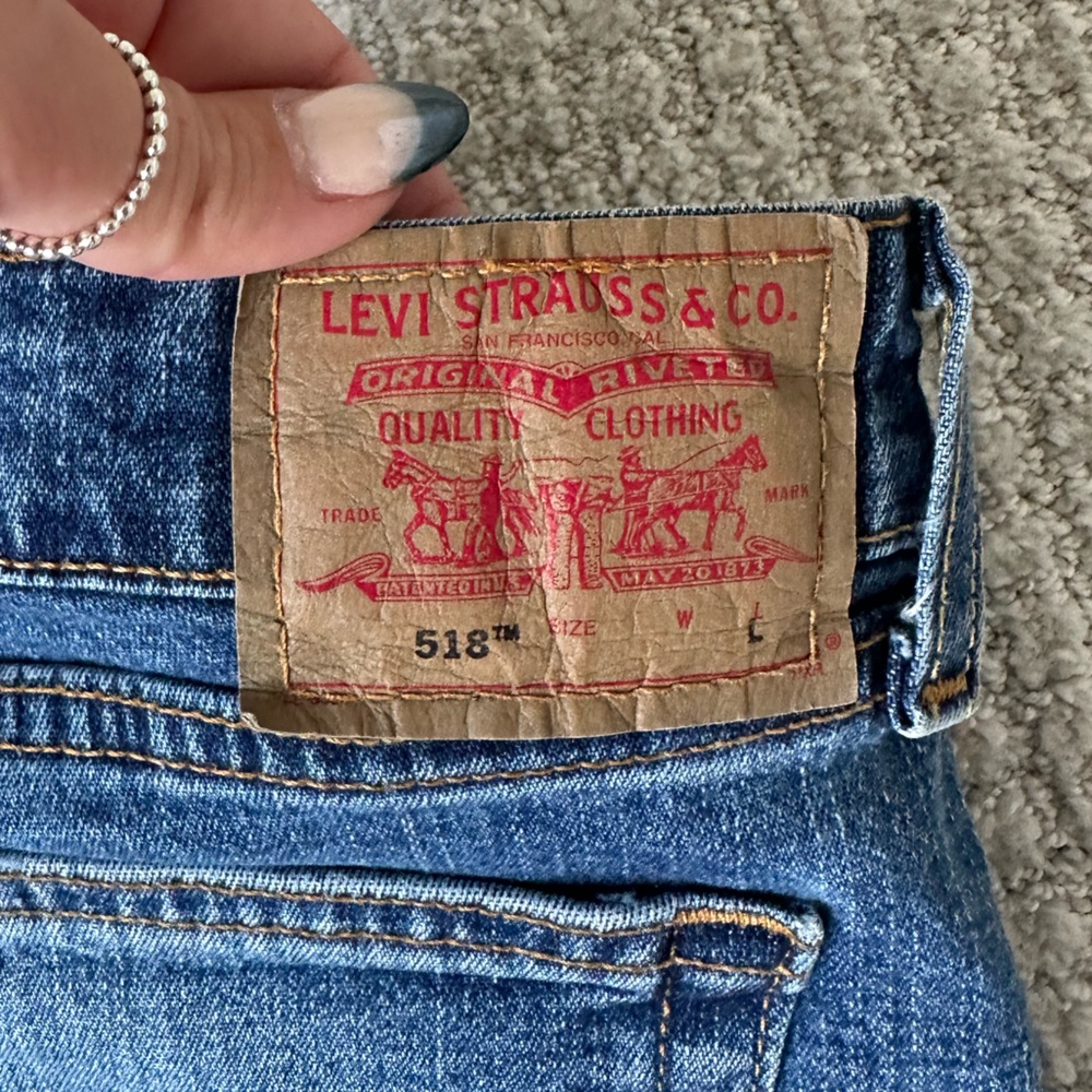 Levi boot cut jeans